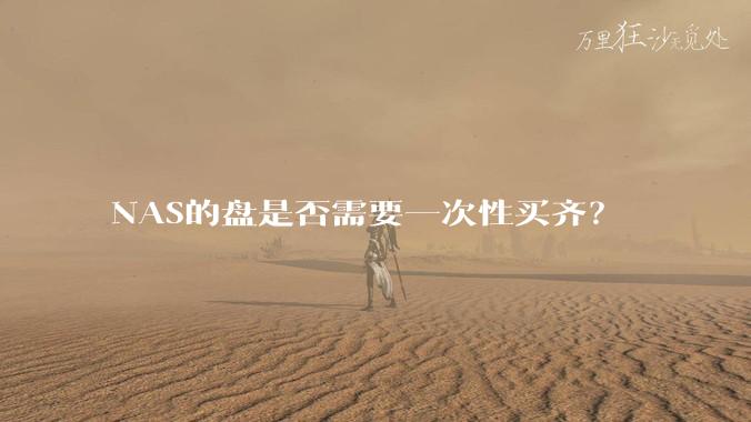 NAS的盘是否需要一次性买齐？